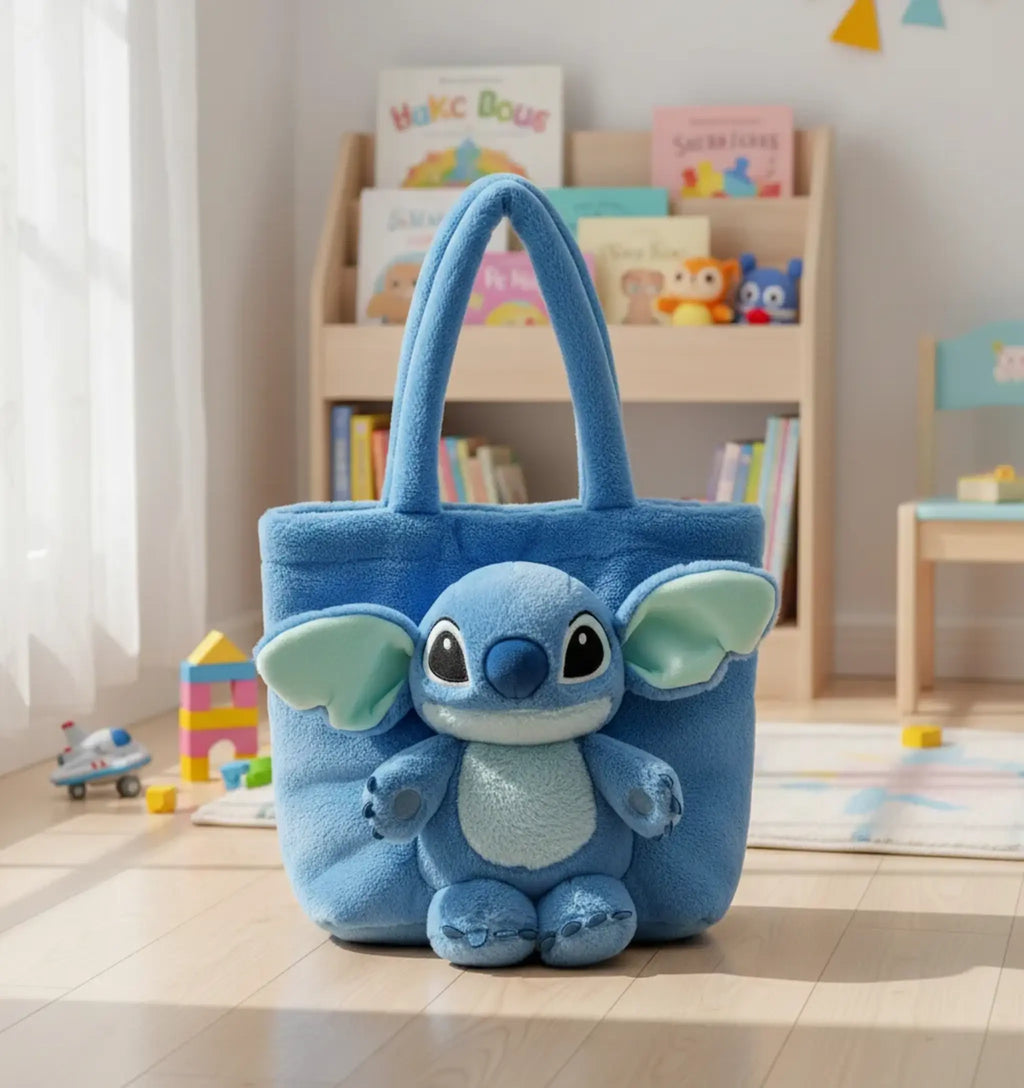 Bolso de felpa Stich