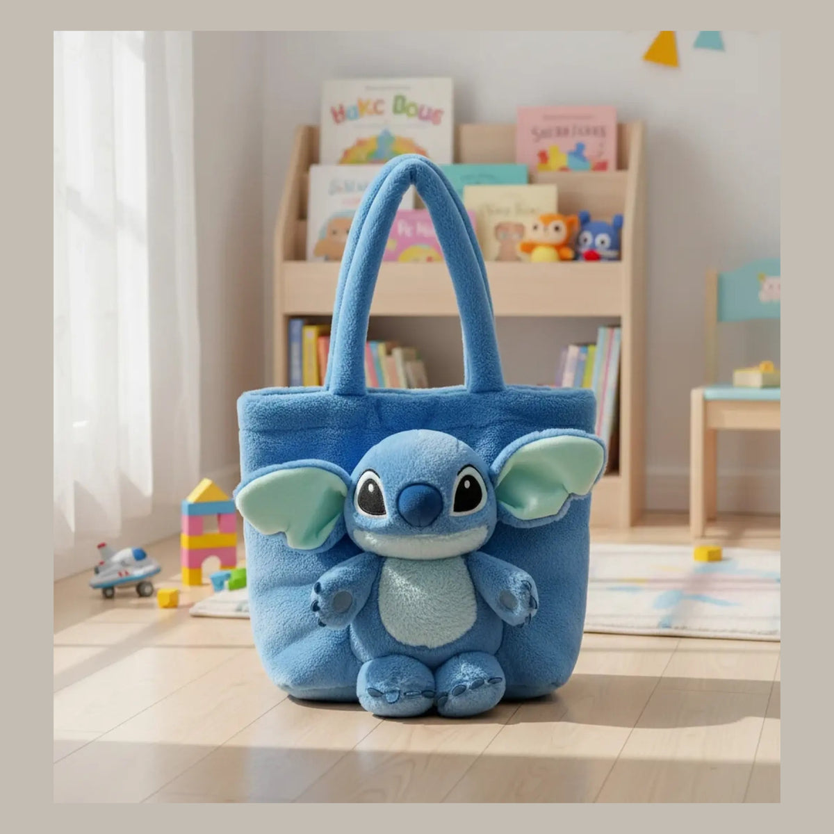 Bolso de felpa Stich