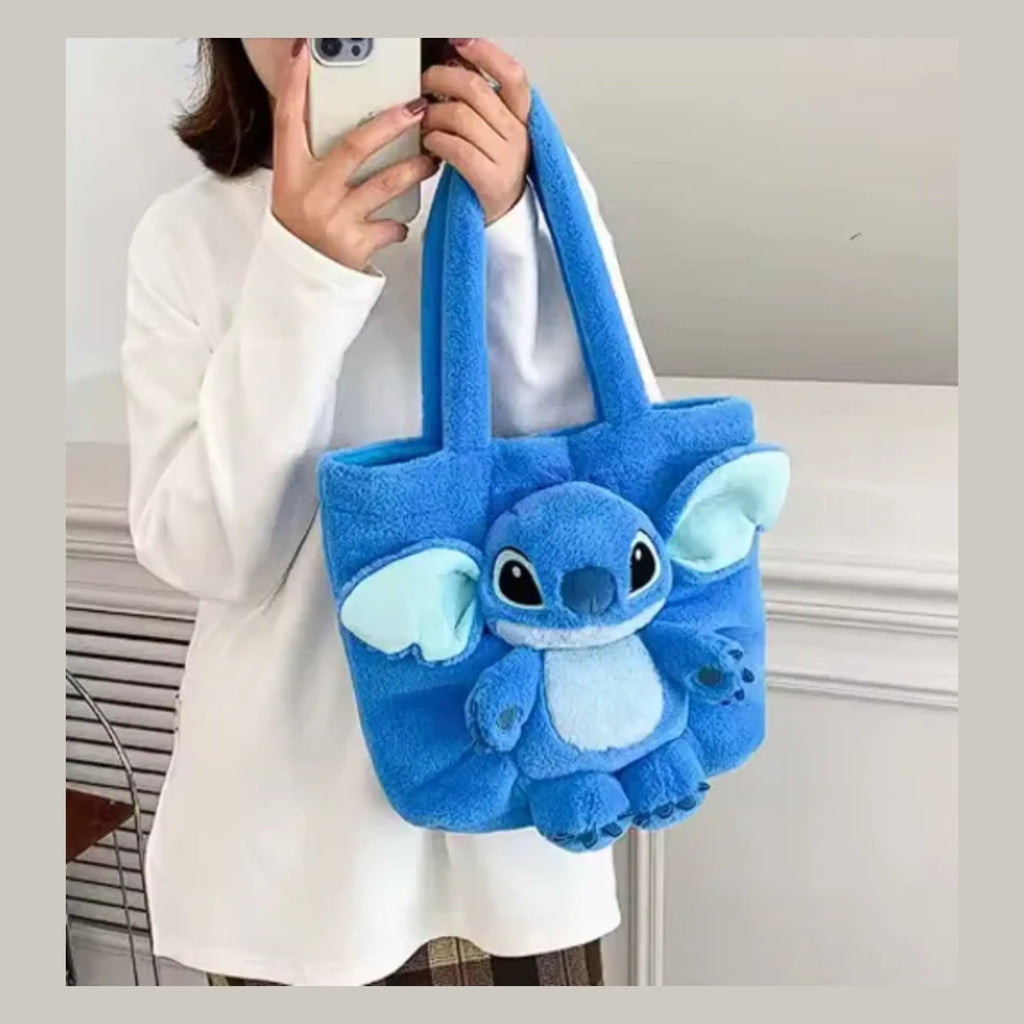 Bolso de felpa Stich