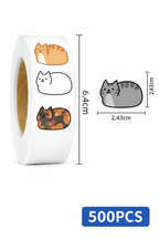 Stickers Gatito 500 Uds.